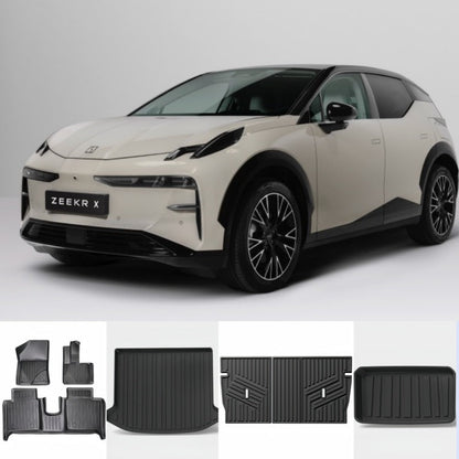 TPE Floor MATS & Trunk & Frunk MATS for ZEEKR X - NICE EVS