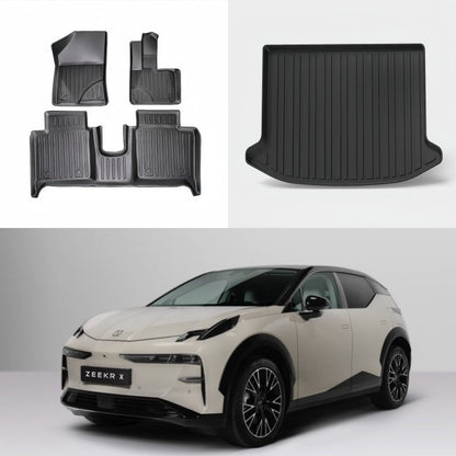 TPE Floor MATS & Trunk & Frunk MATS for ZEEKR X - NICE EVS