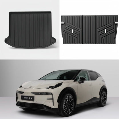 TPE Floor MATS & Trunk & Frunk MATS for ZEEKR X - NICE EVS
