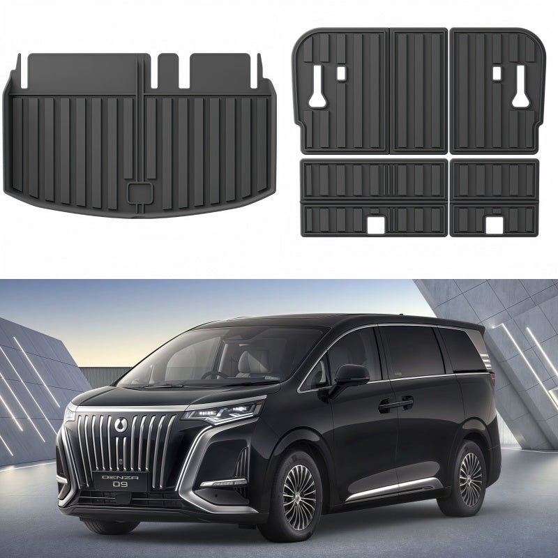 TPE Floor Mats & Trunk Mat for BYD Denza D9 - NICE EVS