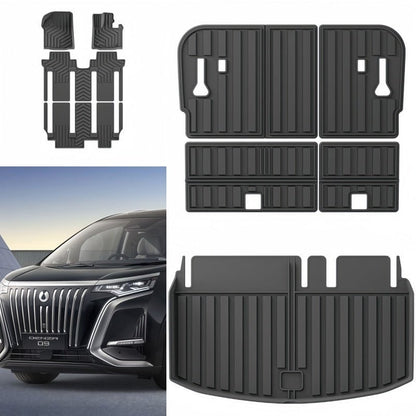 TPE Floor Mats & Trunk Mat for BYD Denza D9 - NICE EVS