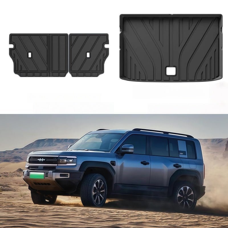 TPE Floor Mats & Trunk Mat for BYD FangChengBao Leopard 5 & Denza B5 - NICE EVS