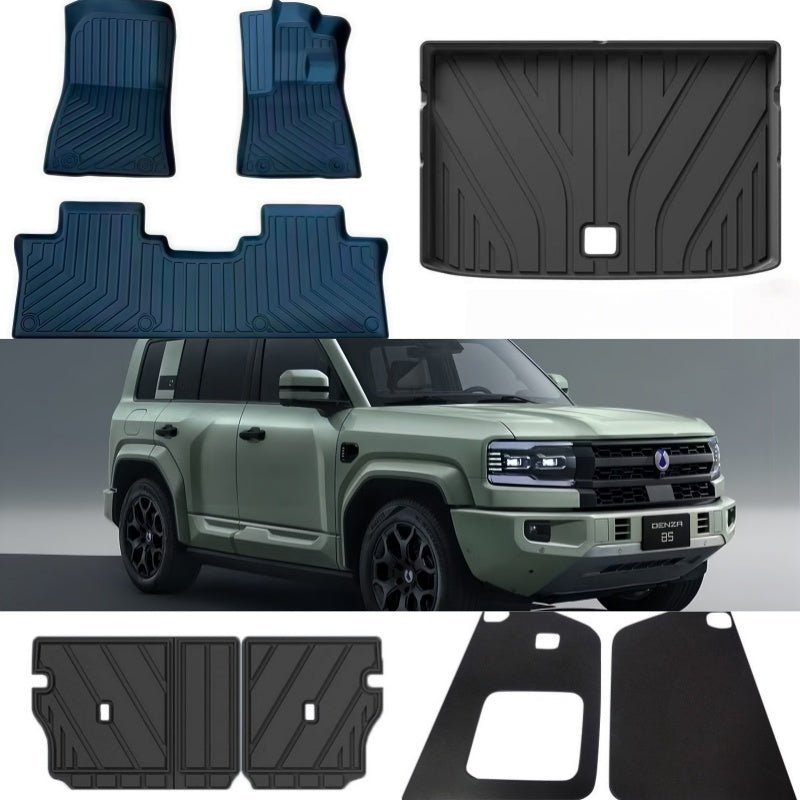 TPE Floor Mats & Trunk Mat for BYD FangChengBao Leopard 5 & Denza B5 - NICE EVS