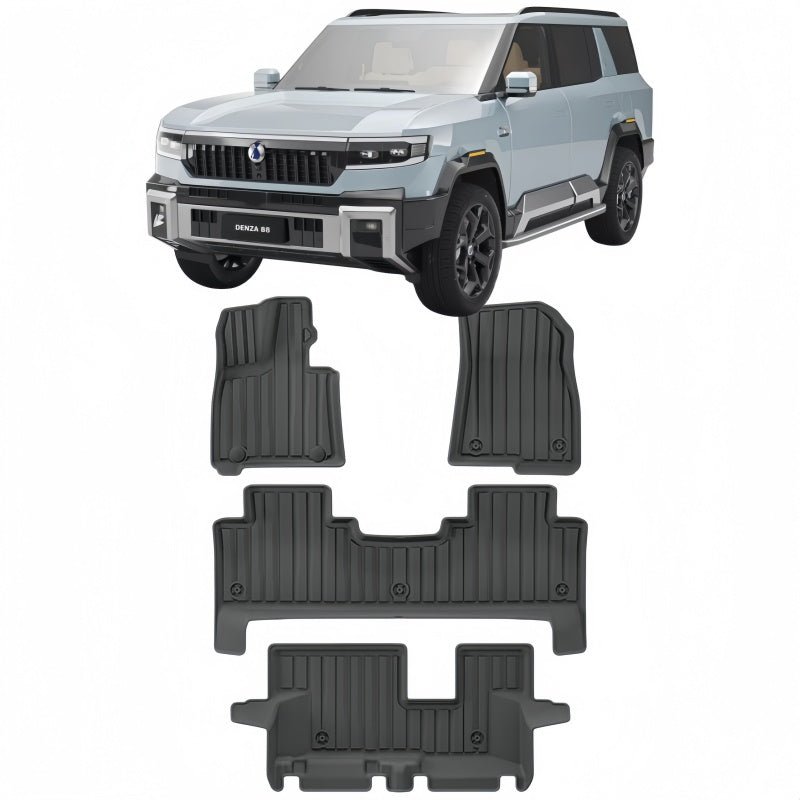 TPE Floor Mats & Trunk Mat for BYD Leopard 8 & Denza B8 - NICE EVS