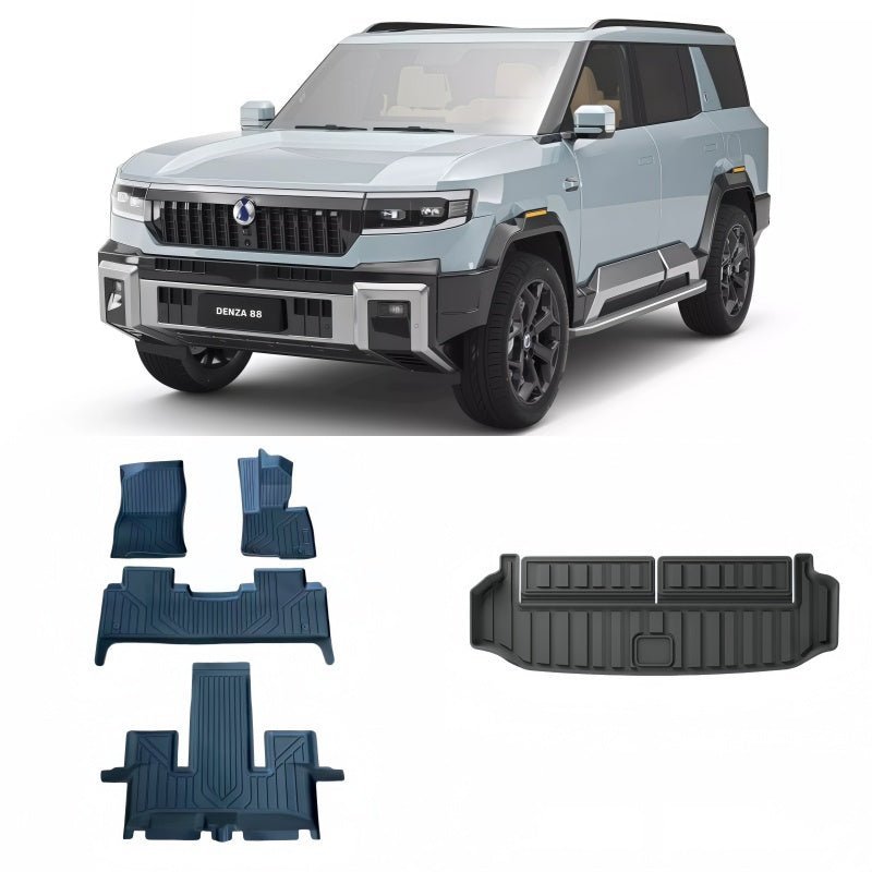 TPE Floor Mats & Trunk Mat for BYD Leopard 8 & Denza B8 - NICE EVS