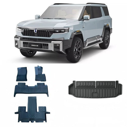 TPE Floor Mats & Trunk Mat for BYD Leopard 8 & Denza B8 - NICE EVS