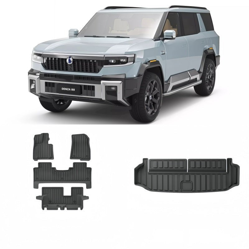 TPE Floor Mats & Trunk Mat for BYD Leopard 8 & Denza B8 - NICE EVS