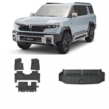 TPE Floor Mats & Trunk Mat for BYD Leopard 8 & Denza B8 - NICE EVS