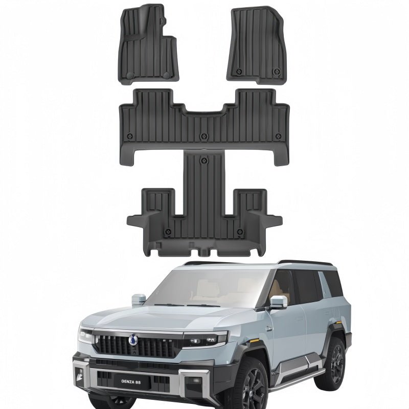 TPE Floor Mats & Trunk Mat for BYD Leopard 8 & Denza B8 - NICE EVS