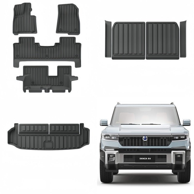 TPE Floor Mats & Trunk Mat for BYD Leopard 8 & Denza B8 - NICE EVS