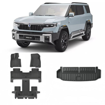 TPE Floor Mats & Trunk Mat for BYD Leopard 8 & Denza B8 - NICE EVS