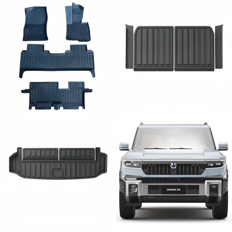 TPE Floor Mats & Trunk Mat for BYD Leopard 8 & Denza B8 - NICE EVS