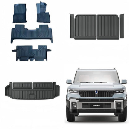 TPE Floor Mats & Trunk Mat for BYD Leopard 8 & Denza B8 - NICE EVS
