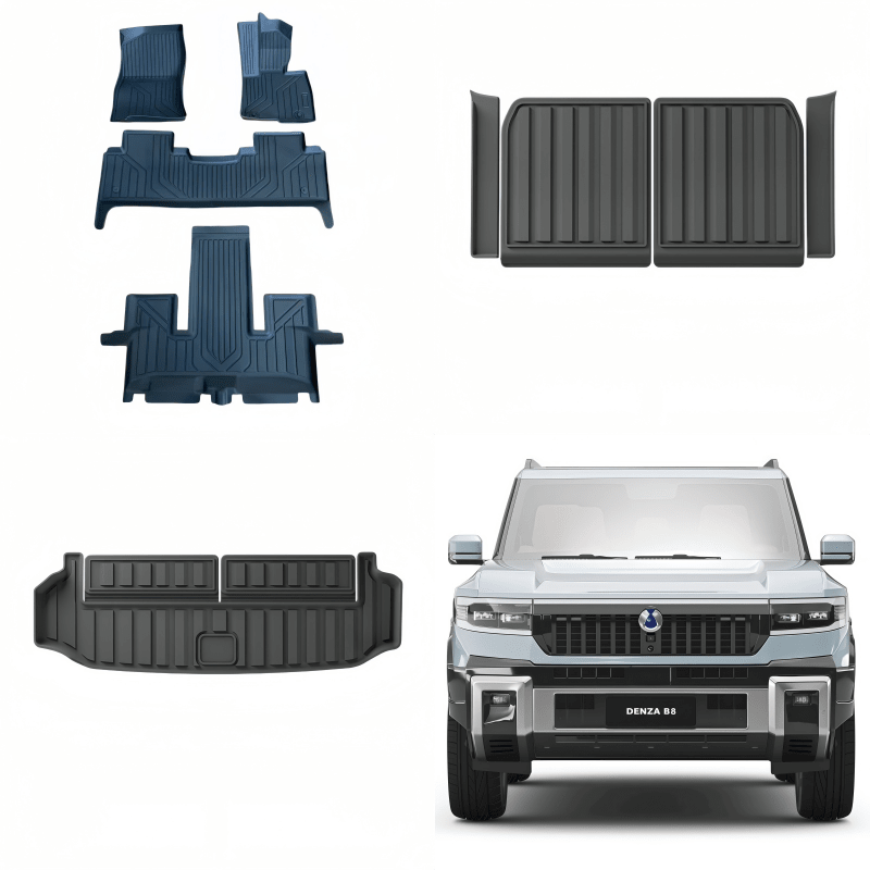 TPE Floor Mats & Trunk Mat for BYD Leopard 8 & Denza B8 - NICE EVS