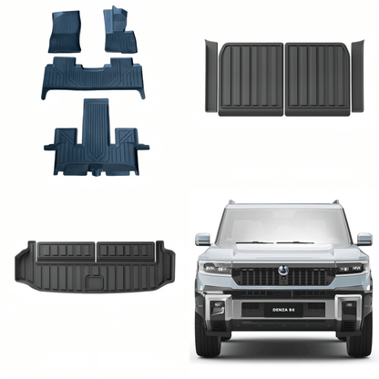 TPE Floor Mats & Trunk Mat for BYD Leopard 8 & Denza B8 - NICE EVS