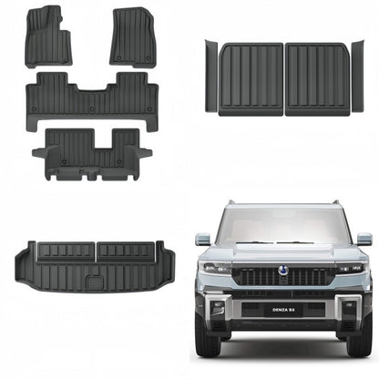 TPE Floor Mats & Trunk Mat for BYD Leopard 8 & Denza B8 - Nice BYD