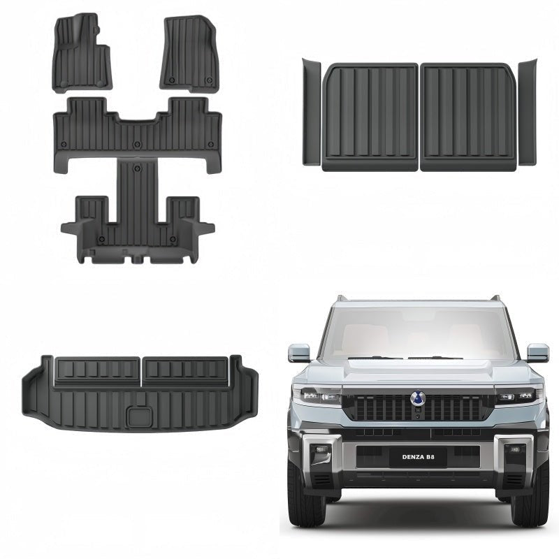TPE Floor Mats & Trunk Mat for BYD Leopard 8 & Denza B8 - NICE EVS