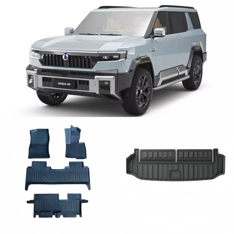 TPE Floor Mats & Trunk Mat for BYD Leopard 8 & Denza B8 - NICE EVS