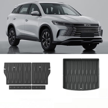 TPE Floor Mats & Trunk Mat for BYD Sealion 5 DM - i - Nice BYD