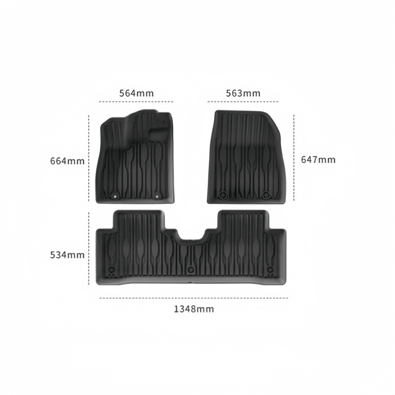 TPE Floor Mats & Trunk Mat for BYD Sealion 5 DM-i - NICE EVS