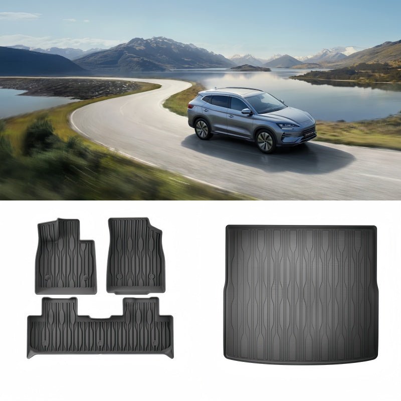 TPE Floor Mats & Trunk Mat for BYD Sealion 6/Seal U - NICE EVS
