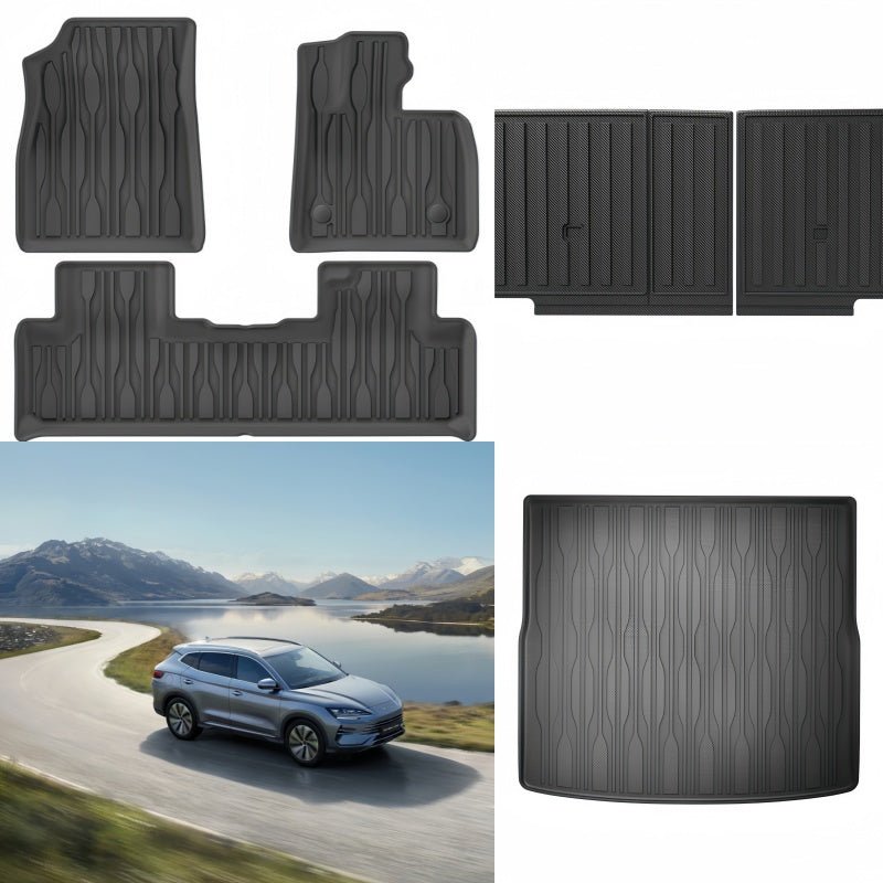 TPE Floor Mats & Trunk Mat for BYD Sealion 6/Seal U - NICE EVS