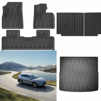 TPE Floor Mats & Trunk Mat for BYD Sealion 6/Seal U - NICE EVS