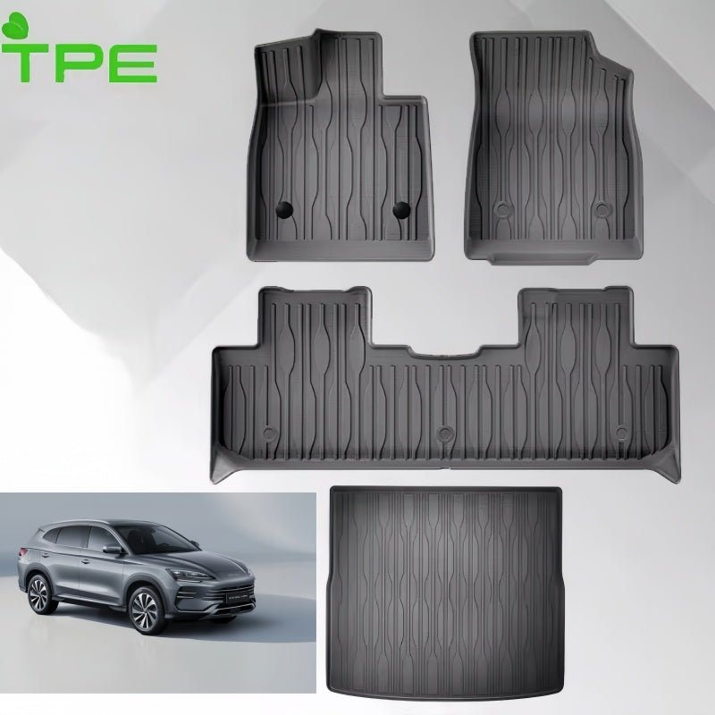 TPE Floor Mats & Trunk Mat for BYD Sealion 6/Seal U - NICE EVS