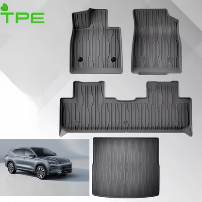 TPE Floor Mats & Trunk Mat for BYD Sealion 6/Seal U - NICE EVS