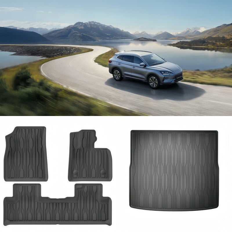 TPE Floor Mats & Trunk Mat for BYD Sealion 6/Seal U - NICE EVS