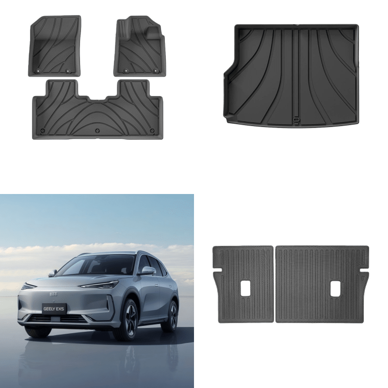 TPE Floor Mats & Trunk Mat for Geely EX5 - NICE EVS