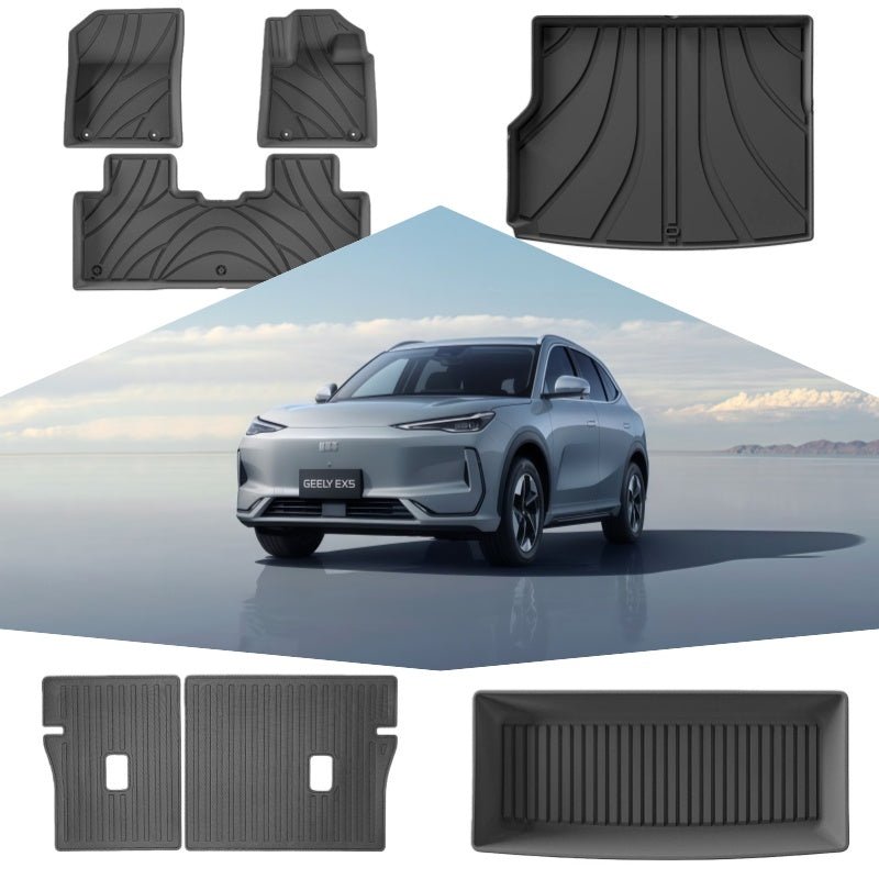 TPE Floor Mats & Trunk Mat for Geely EX5 - NICE EVS