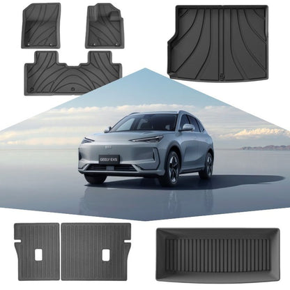 TPE Floor Mats & Trunk Mat for Geely EX5 - NICE EVS