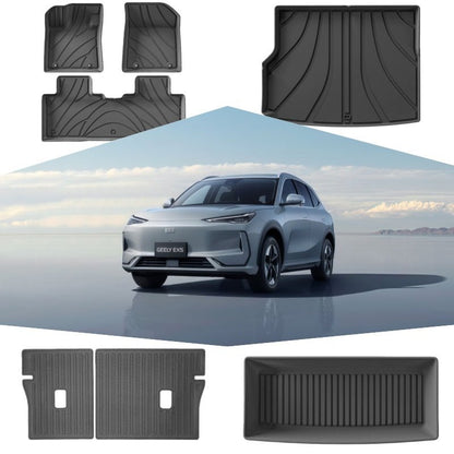 TPE Floor Mats & Trunk Mat for Geely EX5 - NICE EVS