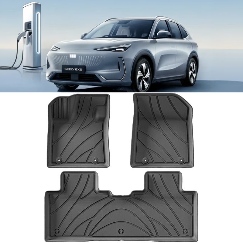 TPE Floor Mats & Trunk Mat for Geely EX5 - NICE EVS