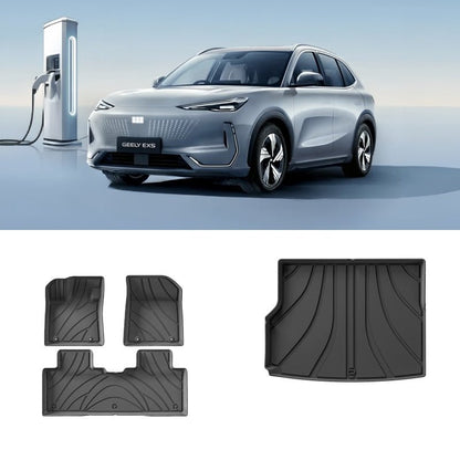 TPE Floor Mats & Trunk Mat for Geely EX5 - NICE EVS