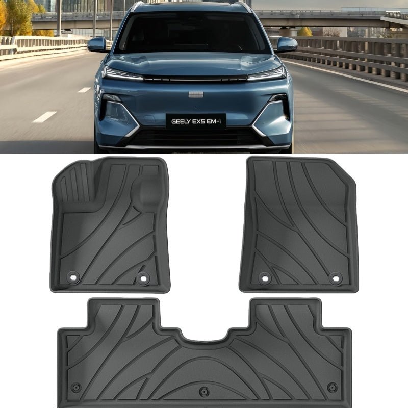 TPE Floor Mats & Trunk Mat for Geely EX5 EM - i (MX) - NICE EVS