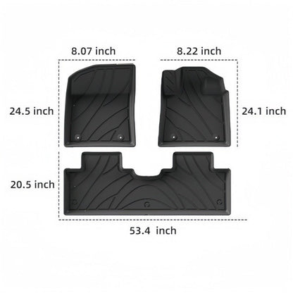 TPE Floor Mats & Trunk Mat for Geely EX5 EM - i (MX) - NICE EVS