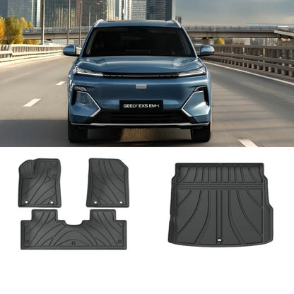 TPE Floor Mats & Trunk Mat for Geely EX5 EM - i (MX) - NICE EVS