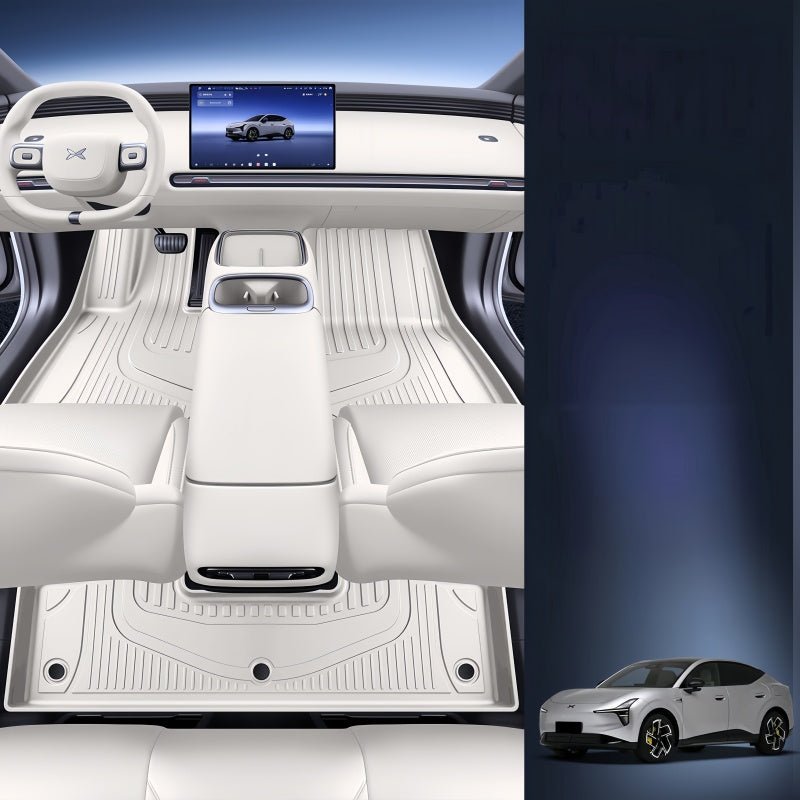 TPE Floor Mats & Trunk Mat for LHD Xpeng L03 - NICE EVS