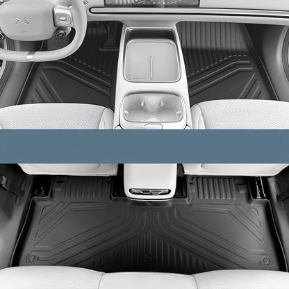 TPE Floor Mats & Trunk Mat for Xpeng L03 - NICE EVS