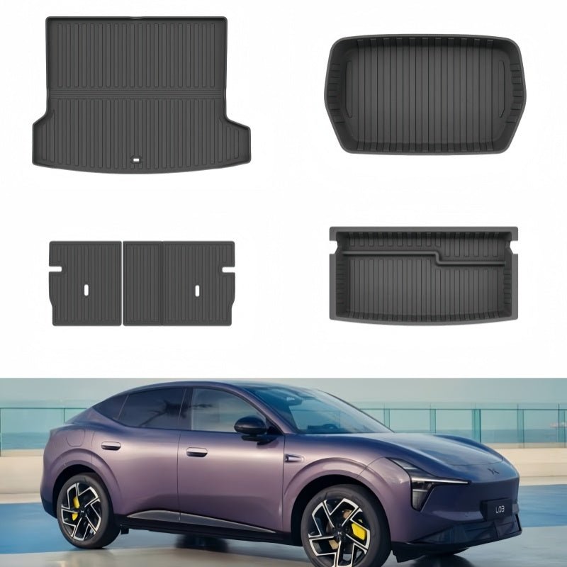 TPE Floor Mats & Trunk Mat for Xpeng L03 - NICE EVS