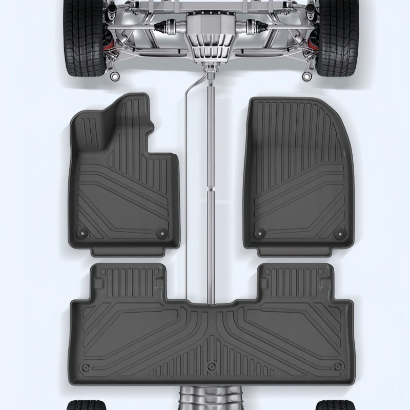 TPE Floor Mats & Trunk Mat for Xpeng L03 - NICE EVS