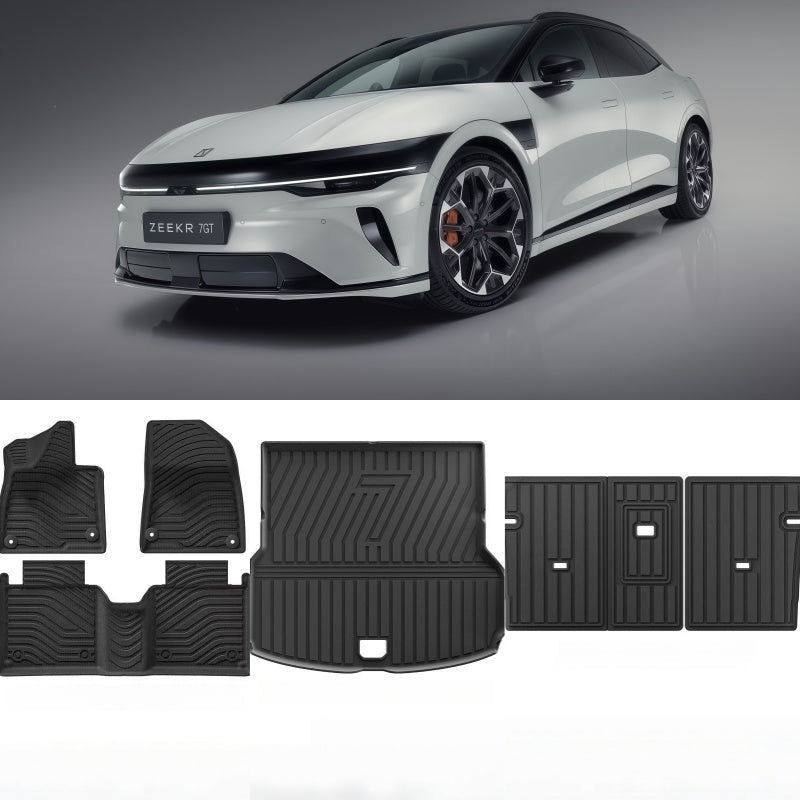 TPE Floor Mats & Trunk Mat for Zeekr 7GT - NICE EVS