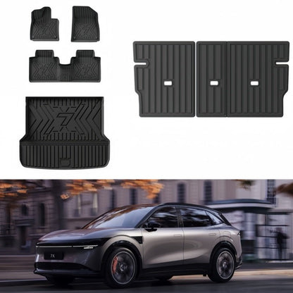 TPE Floor Mats & Trunk Mat for Zeekr 7X - NICE EVS