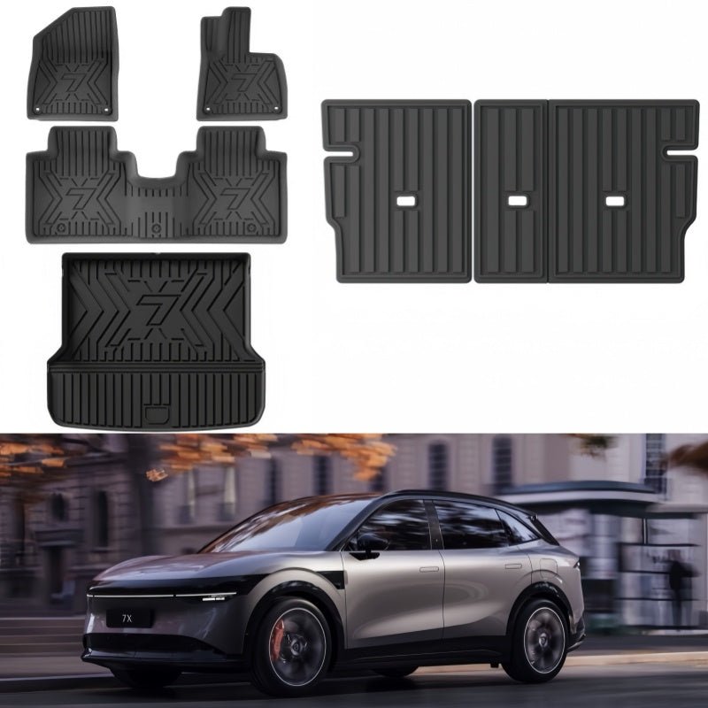 TPE Floor Mats & Trunk Mat for Zeekr 7X - NICE EVS