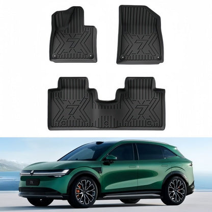 TPE Floor Mats & Trunk Mat for Zeekr 7X - NICE EVS