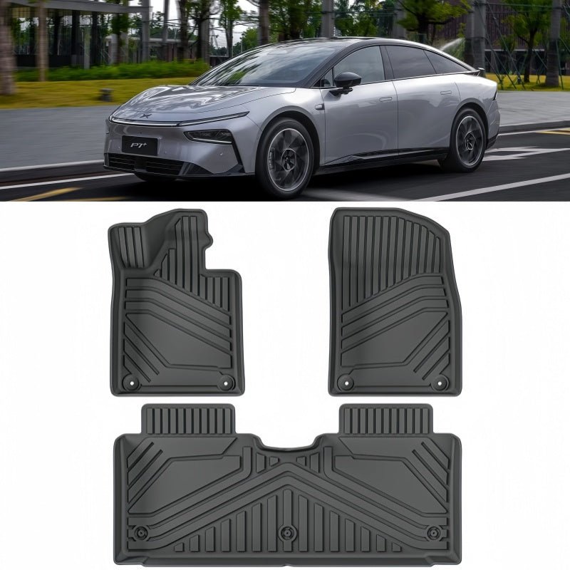 TPE Floor Mats & Trunk MATS for 2026 Xpeng P7+ - NICE EVS