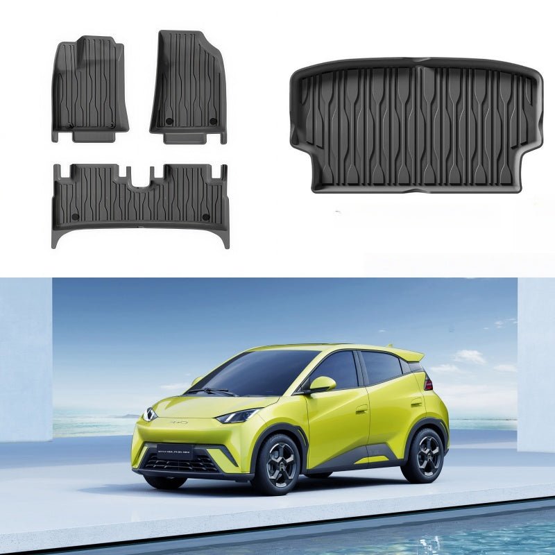 TPE Floor MATS & Trunk MATS for BYD ATTO 1 - NICE EVS