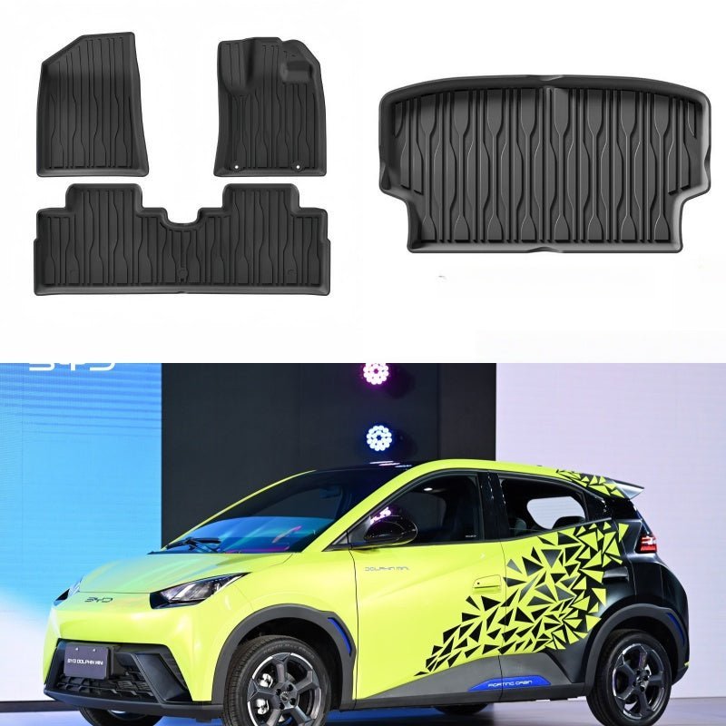 TPE Floor MATS & Trunk MATS for BYD ATTO 1 - NICE EVS